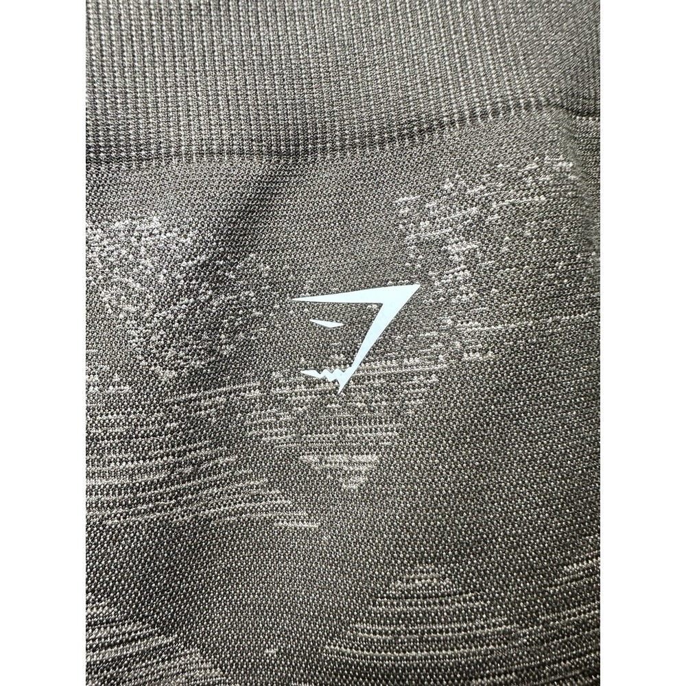 Gymshark Adapt Ombre Seamless Shorts Triangle Brown Print Size Small - Picture 3 of 4